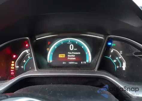 2018 Honda Civic Ex z USA, uszkodzony, nr VIN 2HGFC2F75JH534093